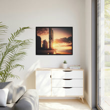 Load image into Gallery viewer, "Golden Hour at Surfers Paradise" Matte Canvas