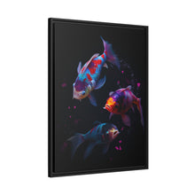 Load image into Gallery viewer, "Colourful Koi" Matte Canvas