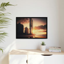 Load image into Gallery viewer, "Golden Hour at Surfers Paradise" Matte Canvas