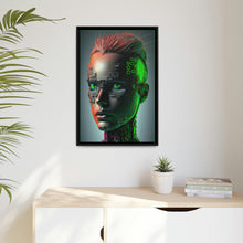Load image into Gallery viewer, "Matrix Maiden" Matte Canvas
