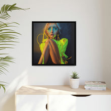 Load image into Gallery viewer, "Miss Ambiguity" Matte Canvas