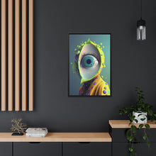 Load image into Gallery viewer, "All Seeing Lime" Matte Canvas