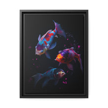 Load image into Gallery viewer, "Colourful Koi" Matte Canvas