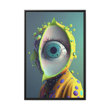 Load image into Gallery viewer, "All Seeing Lime" Matte Canvas
