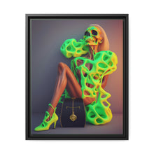 Load image into Gallery viewer, "Lime Light Mystery" Matte Canvas
