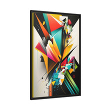Load image into Gallery viewer, "Color Cascade" Matte Canvas