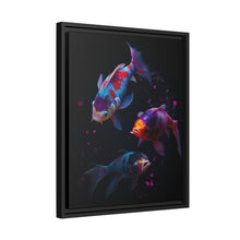 Load image into Gallery viewer, "Colourful Koi" Matte Canvas