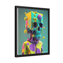 Load image into Gallery viewer, "Galactic Skull Glam" Matte Canvas