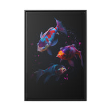 Load image into Gallery viewer, "Colourful Koi" Matte Canvas