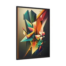 Load image into Gallery viewer, "Color Cascade II" Matte Canvas