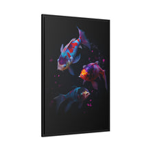 Load image into Gallery viewer, "Colourful Koi" Matte Canvas