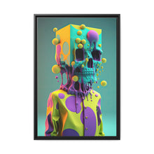 Load image into Gallery viewer, "Galactic Skull Glam" Matte Canvas