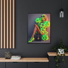 Load image into Gallery viewer, "Lime Light Mystery" Matte Canvas