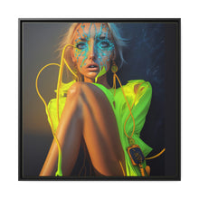 Load image into Gallery viewer, "Miss Ambiguity" Matte Canvas