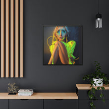 Load image into Gallery viewer, "Miss Ambiguity" Matte Canvas