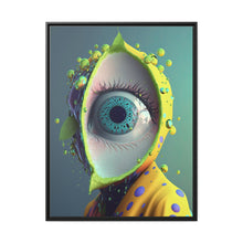 Load image into Gallery viewer, "All Seeing Lime" Matte Canvas