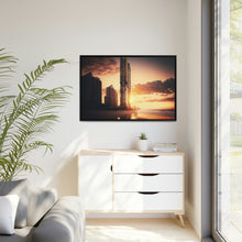 Load image into Gallery viewer, "Golden Hour at Surfers Paradise" Matte Canvas