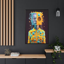 Load image into Gallery viewer, "Galactic Citrus Glam" Matte Canvas