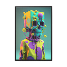 Load image into Gallery viewer, "Galactic Skull Glam" Matte Canvas