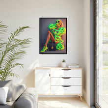 Load image into Gallery viewer, "Lime Light Mystery" Matte Canvas