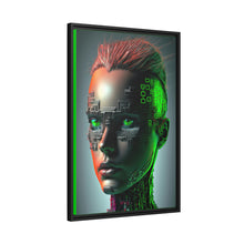 Load image into Gallery viewer, "Matrix Maiden" Matte Canvas