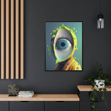 Load image into Gallery viewer, "All Seeing Lime" Matte Canvas