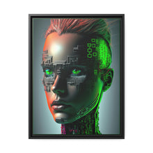 Load image into Gallery viewer, "Matrix Maiden" Matte Canvas