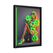 Load image into Gallery viewer, "Lime Light Mystery" Matte Canvas