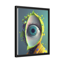 Load image into Gallery viewer, "All Seeing Lime" Matte Canvas