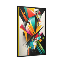 Load image into Gallery viewer, "Color Cascade" Matte Canvas