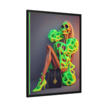 Load image into Gallery viewer, "Lime Light Mystery" Matte Canvas
