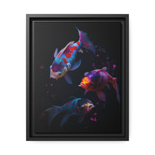 Load image into Gallery viewer, "Colourful Koi" Matte Canvas