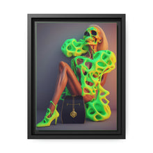 Load image into Gallery viewer, "Lime Light Mystery" Matte Canvas