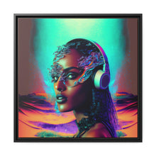 Load image into Gallery viewer, "Headphone Acid Muse" Matte Canvas
