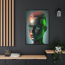 Load image into Gallery viewer, "Matrix Maiden" Matte Canvas