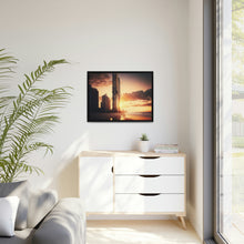 Load image into Gallery viewer, "Golden Hour at Surfers Paradise" Matte Canvas