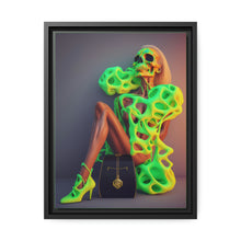 Load image into Gallery viewer, "Lime Light Mystery" Matte Canvas