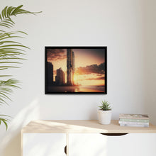 Load image into Gallery viewer, "Golden Hour at Surfers Paradise" Matte Canvas