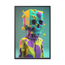 Load image into Gallery viewer, "Galactic Skull Glam" Matte Canvas
