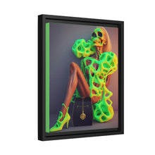 Load image into Gallery viewer, "Lime Light Mystery" Matte Canvas