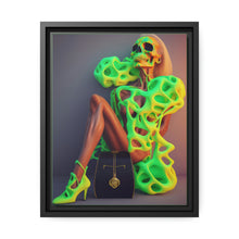 Load image into Gallery viewer, "Lime Light Mystery" Matte Canvas