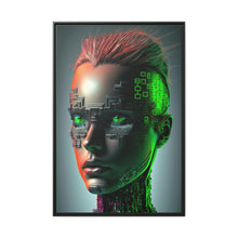 Load image into Gallery viewer, "Matrix Maiden" Matte Canvas