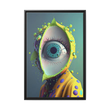 Load image into Gallery viewer, "All Seeing Lime" Matte Canvas