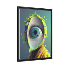 Load image into Gallery viewer, "All Seeing Lime" Matte Canvas