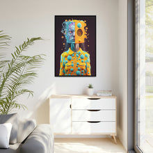 Load image into Gallery viewer, "Galactic Citrus Glam" Matte Canvas