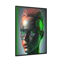 Load image into Gallery viewer, "Matrix Maiden" Matte Canvas