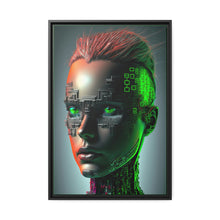Load image into Gallery viewer, "Matrix Maiden" Matte Canvas