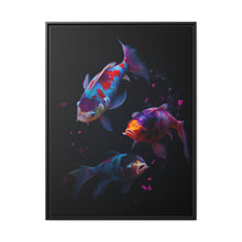 Load image into Gallery viewer, "Colourful Koi" Matte Canvas