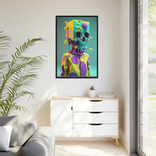 Load image into Gallery viewer, "Galactic Skull Glam" Matte Canvas