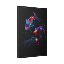 Load image into Gallery viewer, "Colourful Koi" Matte Canvas